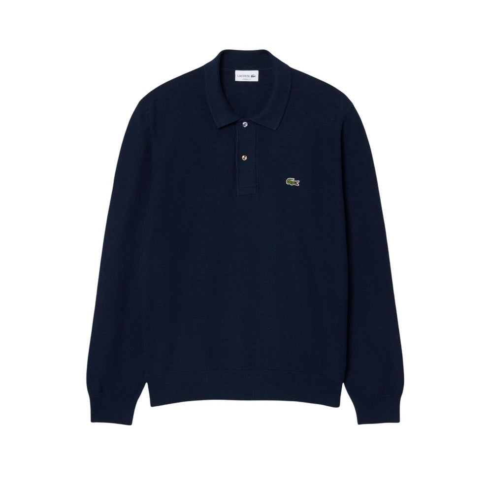Lacoste ανδρικό πουλόβερ AH9904 166 – Μπλε – Μπροστινή όψη