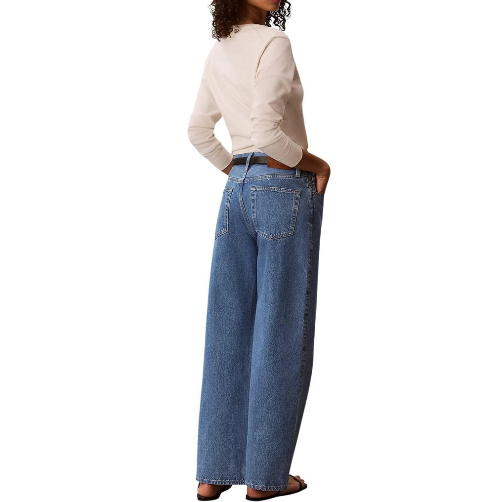 Дамски дънки Calvin Klein women’s jeans LV047G906G YRC Back view