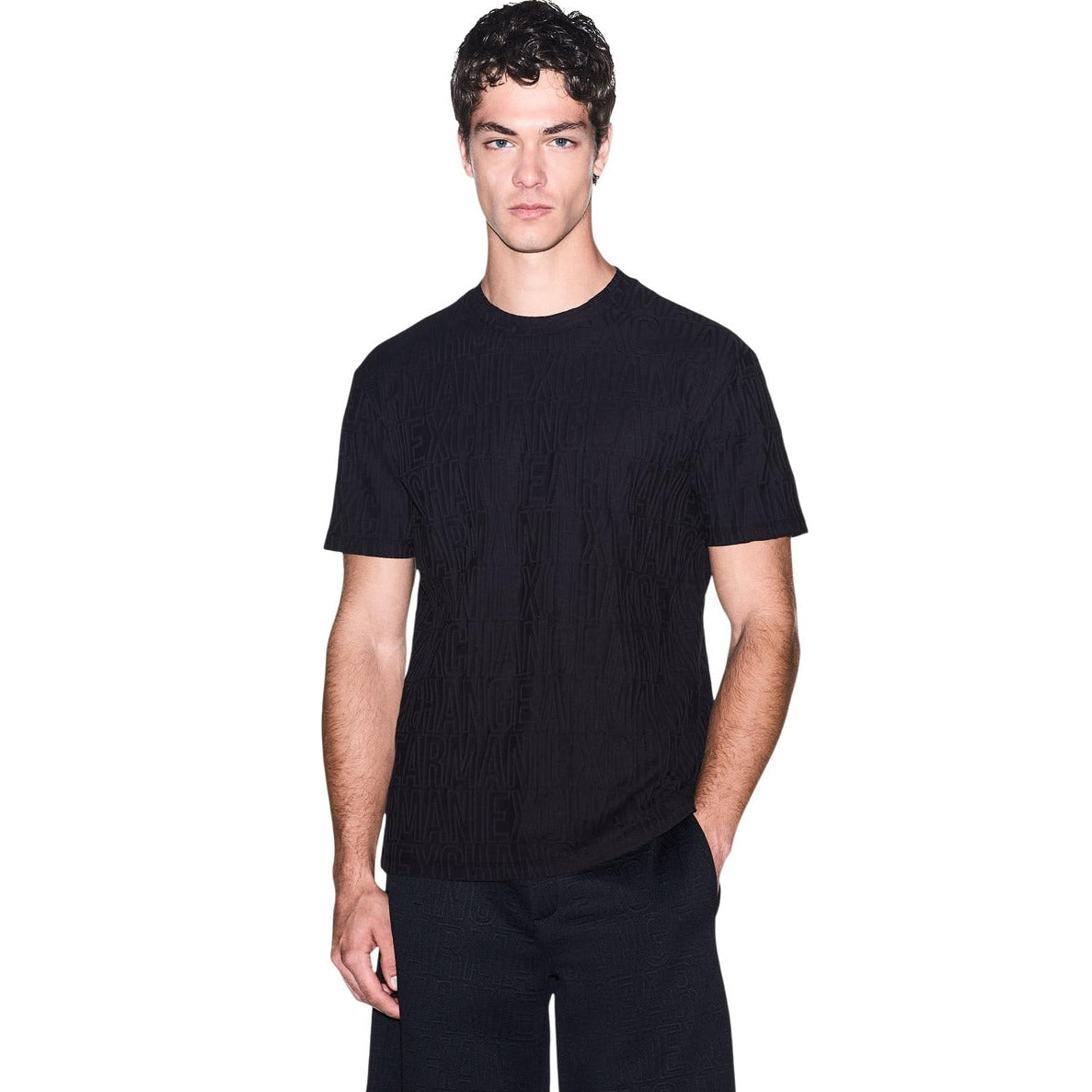 Мъжка тениска Armani Exchange Men T-shirt XM003073 AF10337 UC001 Front View