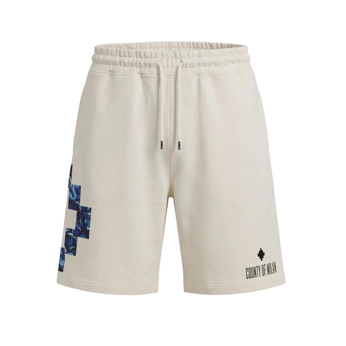Мъжки къси панталони County Of Milan Marcelo Burlon Men Shorts S6CMMABE067 Front View