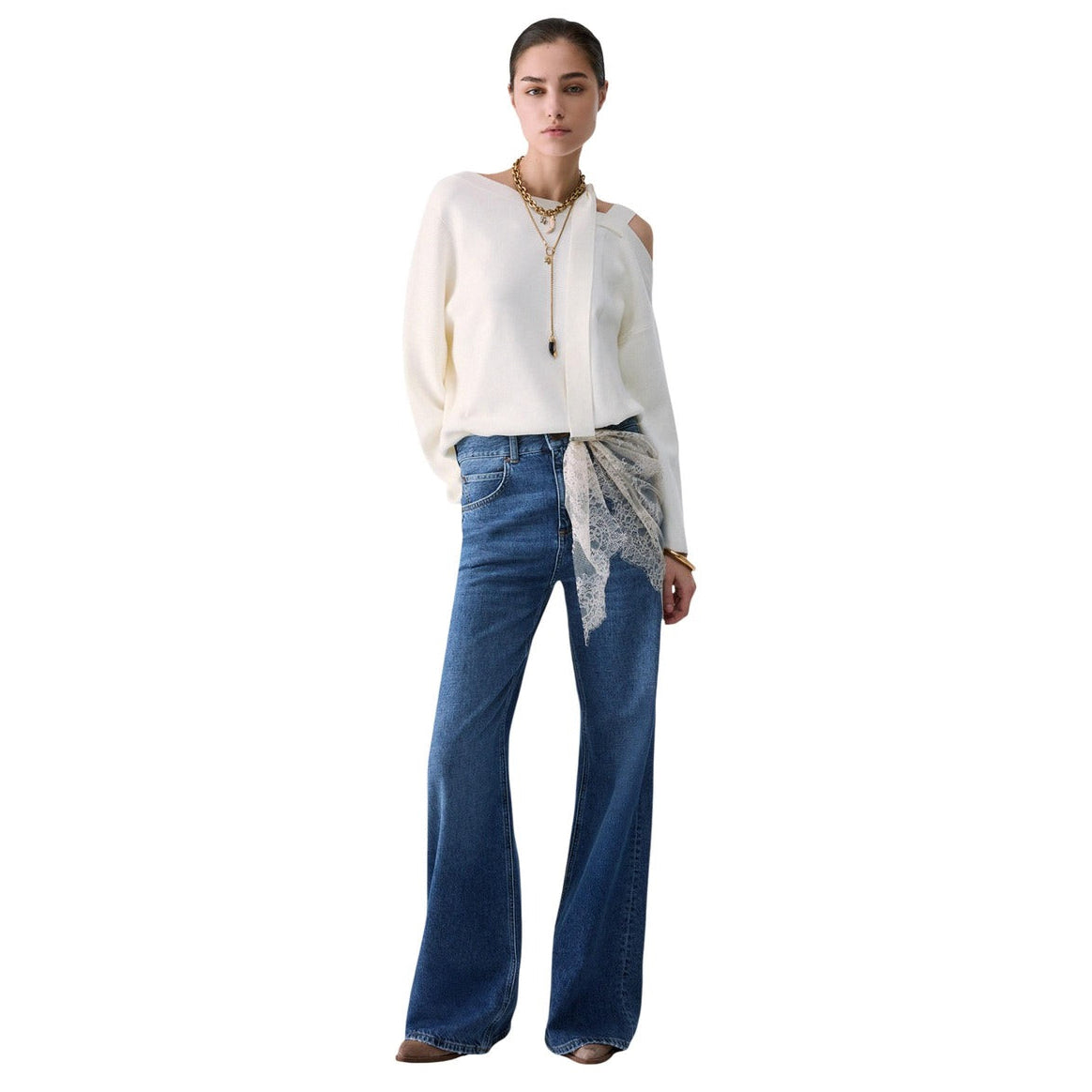 Дамски пуловер Liu Jo Soft Knit Top WF6396MS99E 10701 Front View