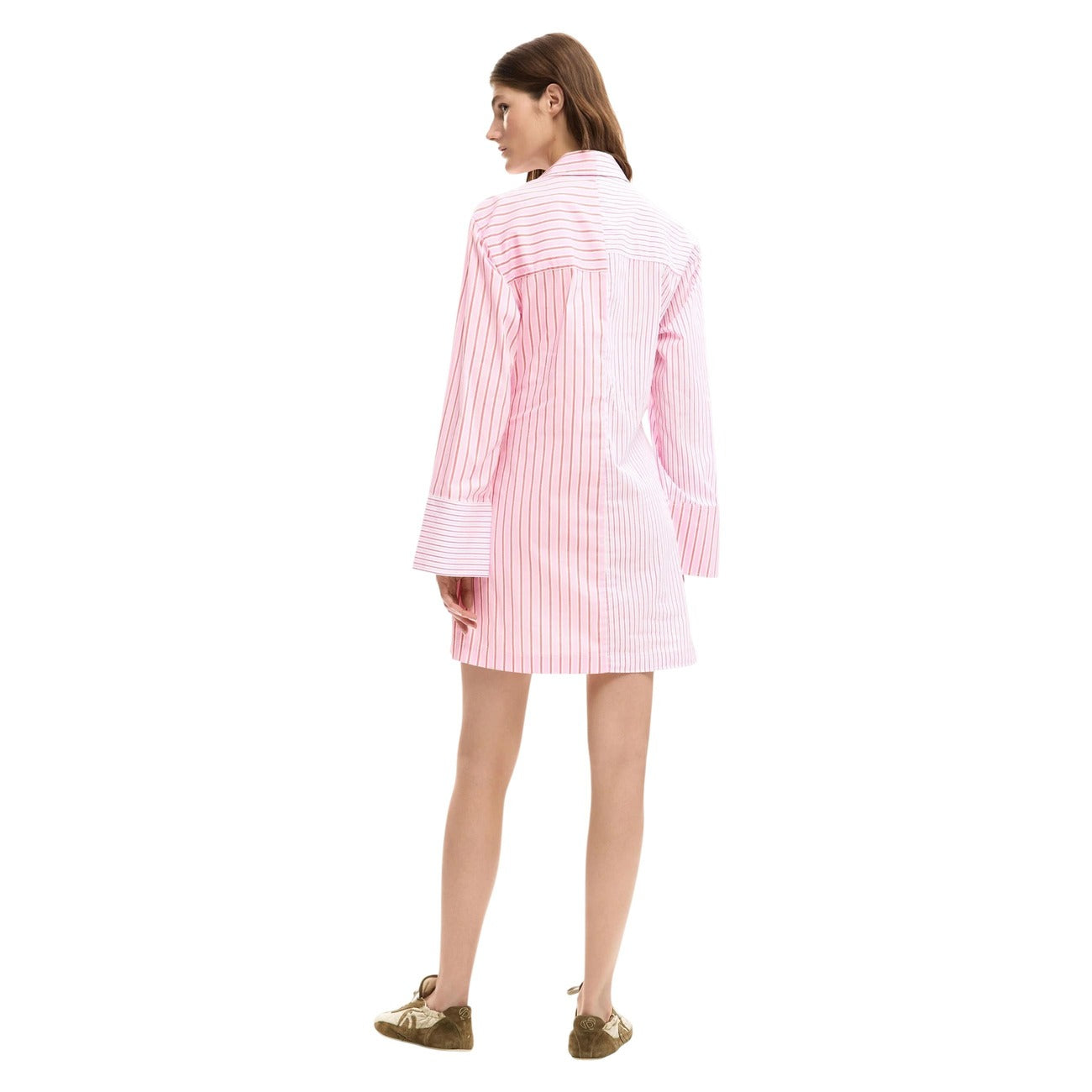 Дамска рокля Desigual Women Shirt-Style Dress 26SWVW01 3025 Back View