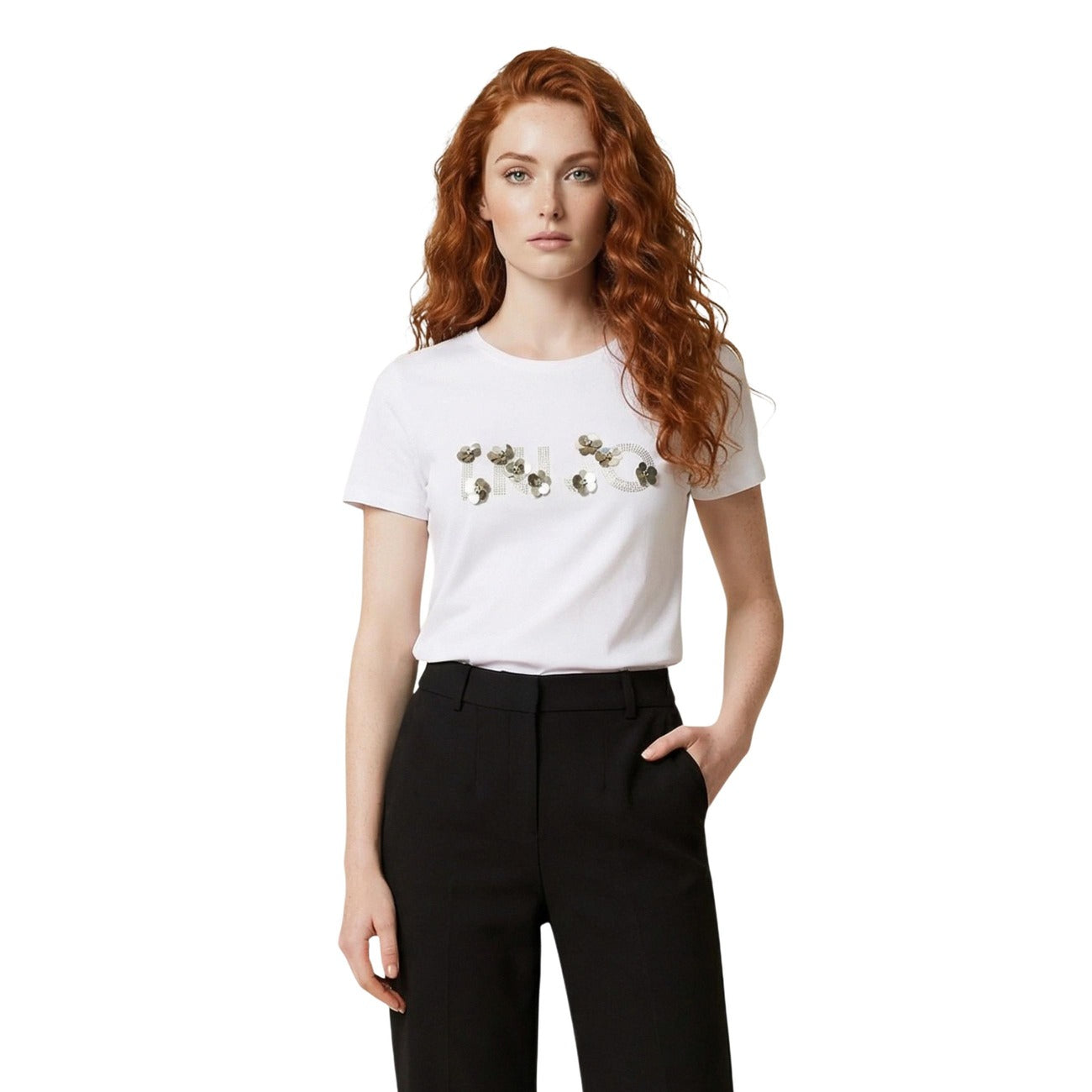 Дамска тениска Liu Jo Women T-shirt WA6238 JS923 Front View