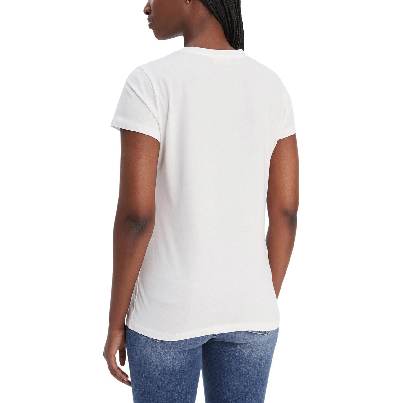 Дамска бяла тениска Liu Jo Women T-shirt WA6493 JS923 P9600 Back View