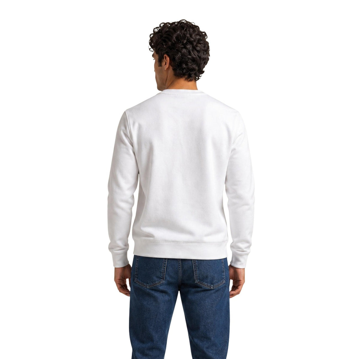 Мъжки суичър EA7 Emporio Armani Men Sweatshirt 7M002425 AF10377 U0009 Back View
