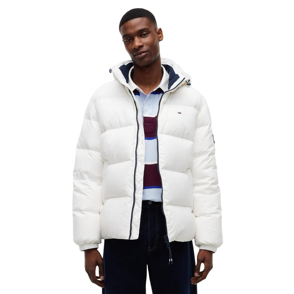 Мъжко яке Tommy Hilfiger Jeans Men Jacket DM0DM19786 YBL Front View