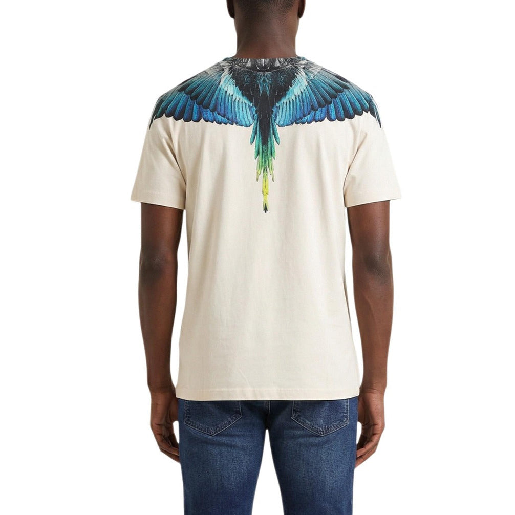 Мъжка тениска County Of Milan Marcelo Burlon Men T-shirt S6CMMATH022 Back View