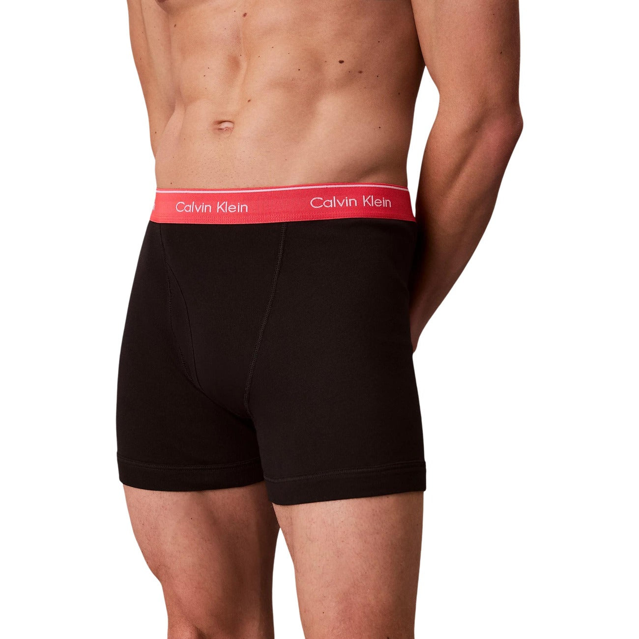 Мъжки боксерки Calvin Klein Men Boxers 000NB4003A 3RX Close-Up
