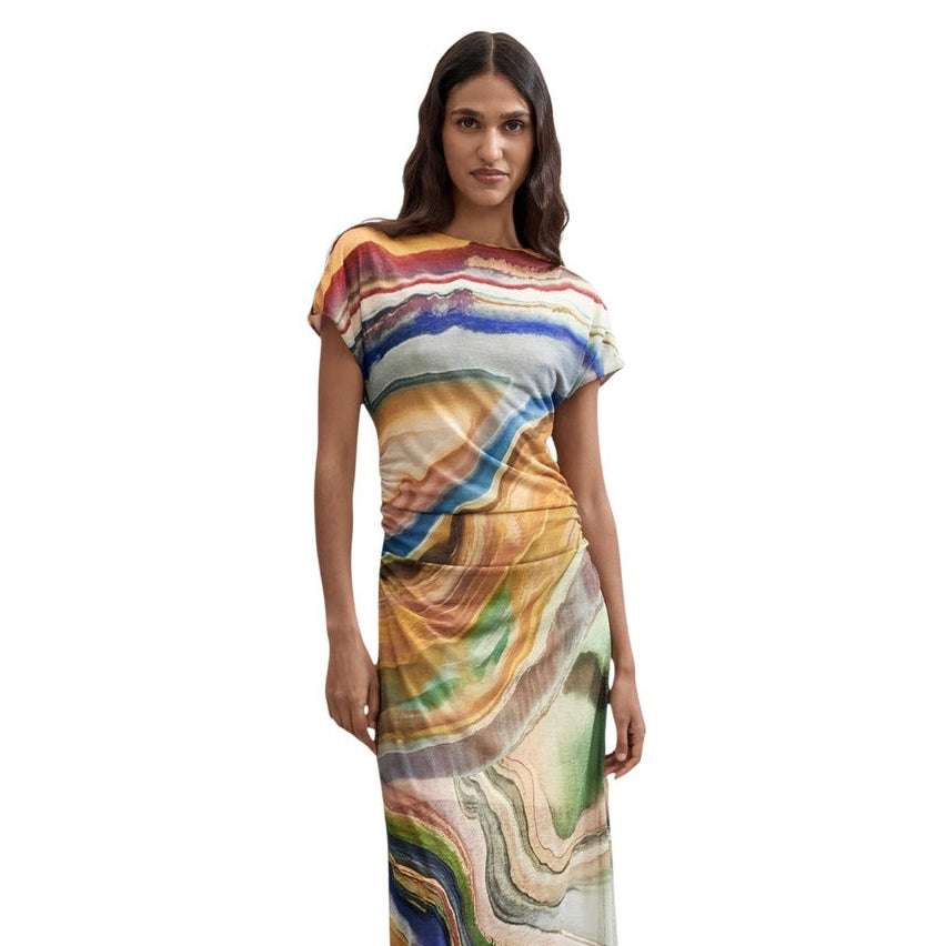 Дамска рокля Desigual women’s dress 26WWVK36 2025 front view