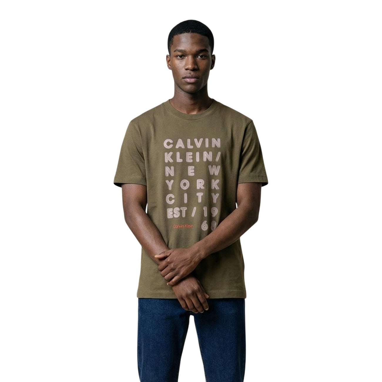 Мъжка тениска Calvin Klein Men T-shirt LV04RF814G Front View
