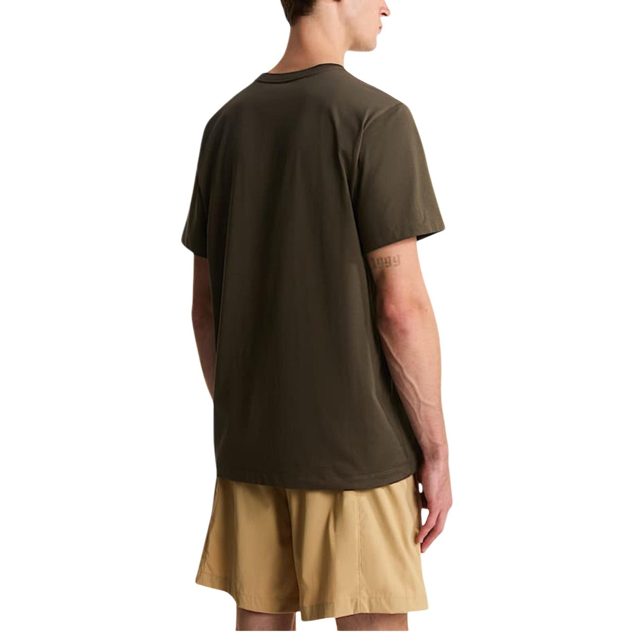 Мъжка зелена тениска The North Face Men T-shirt NF0A8CZ2 Back View