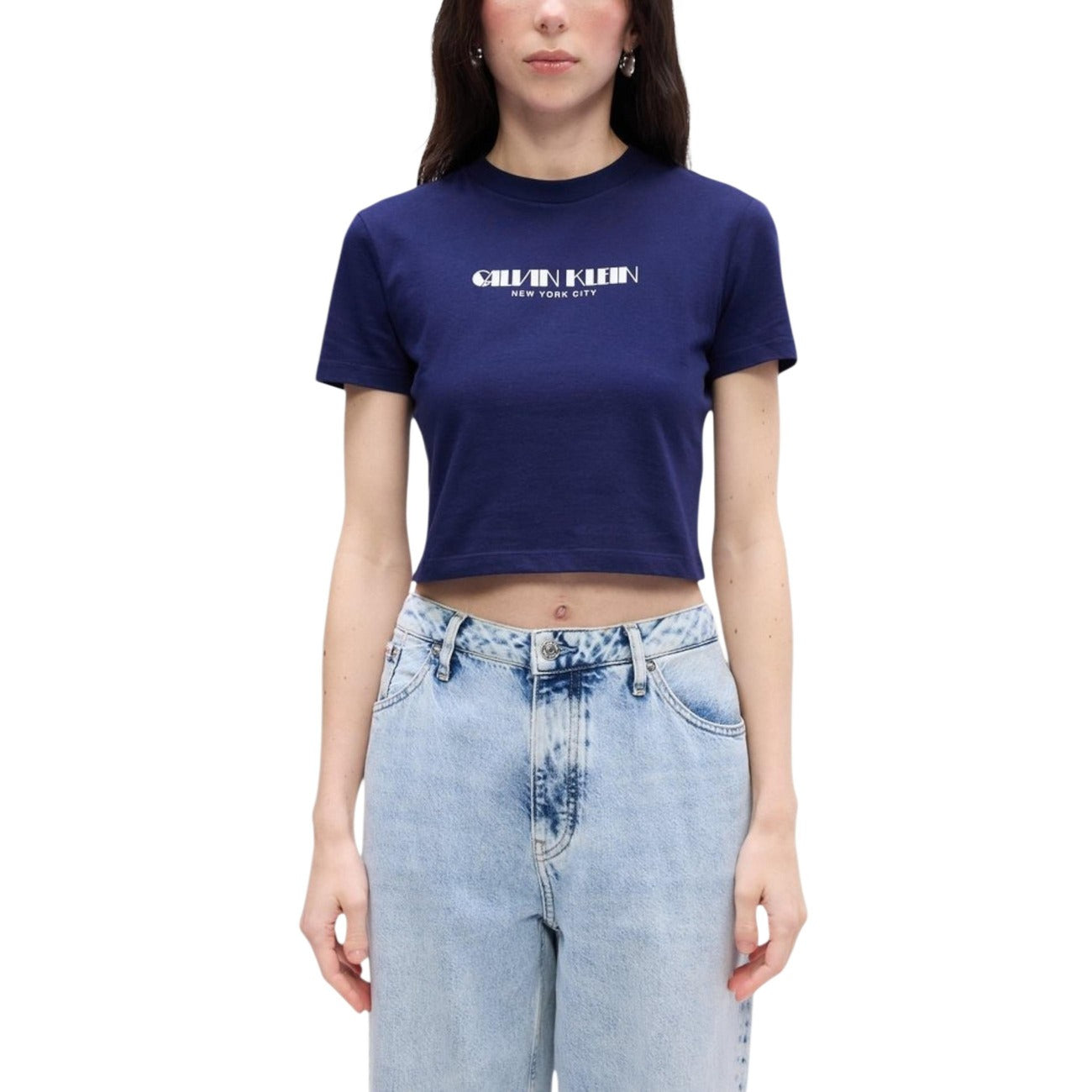 Дамска тениска Calvin Klein Jeans Women T-shirt LV047E823G Front View