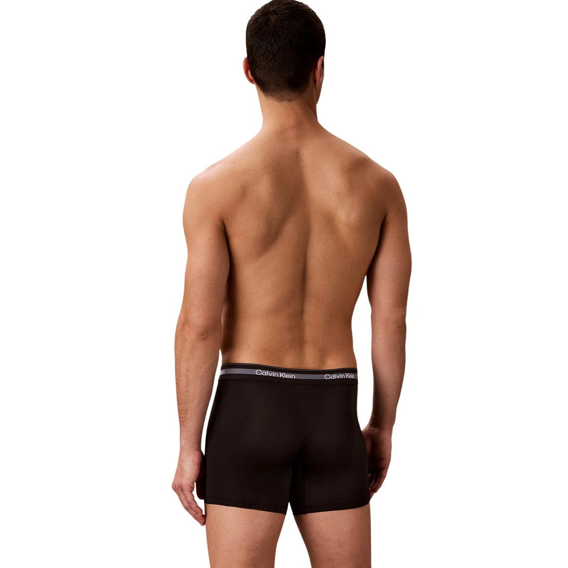 Мъжки боксерки Calvin Klein Men 3-Pack Boxers LV00NB4537 U2G Back View