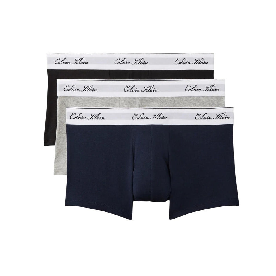 Мъжки боксерки Calvin Klein Men 3-Pack Boxers LV00NB4607 4KJ Front View