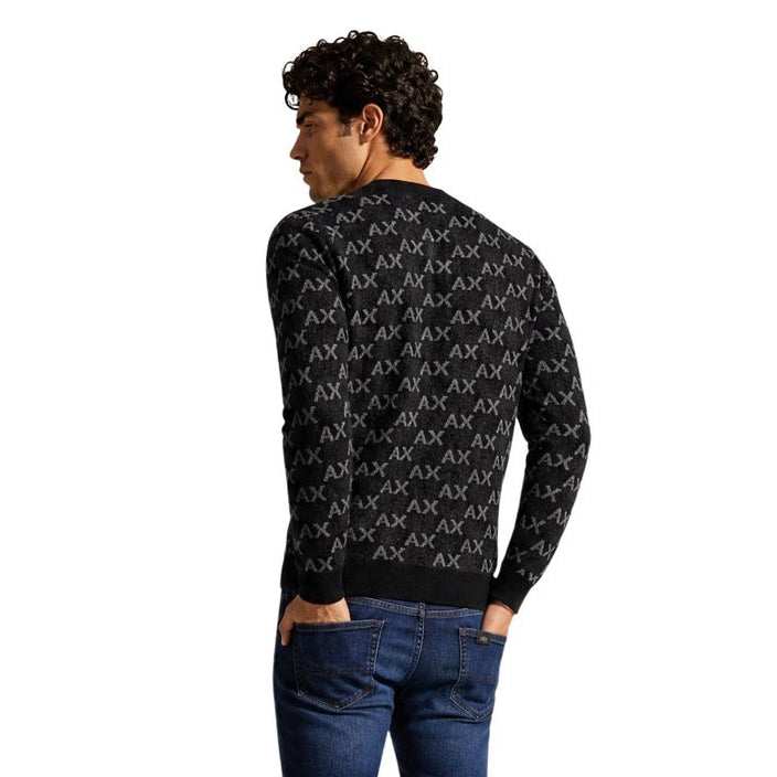 Мъжки пуловер Armani Exchange men’s knitwear XM002992 AF16916 FC356 Back view