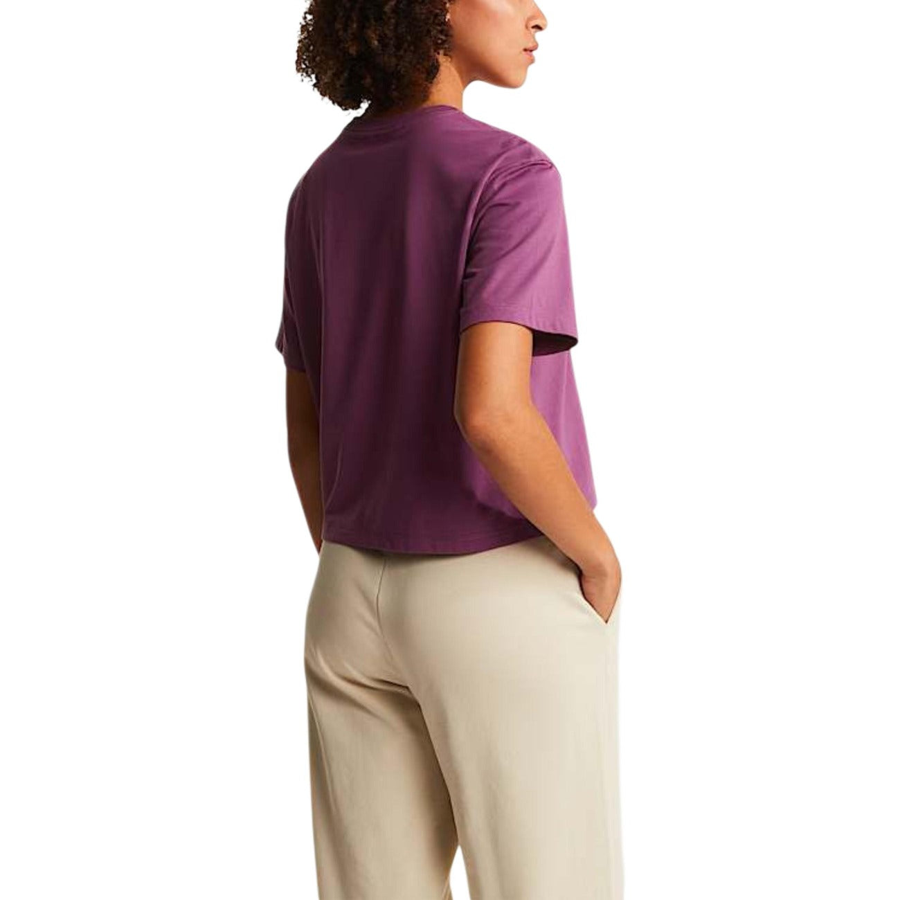 Дамска лилава тениска The North Face Women T-shirt NF0A8FDH Back View