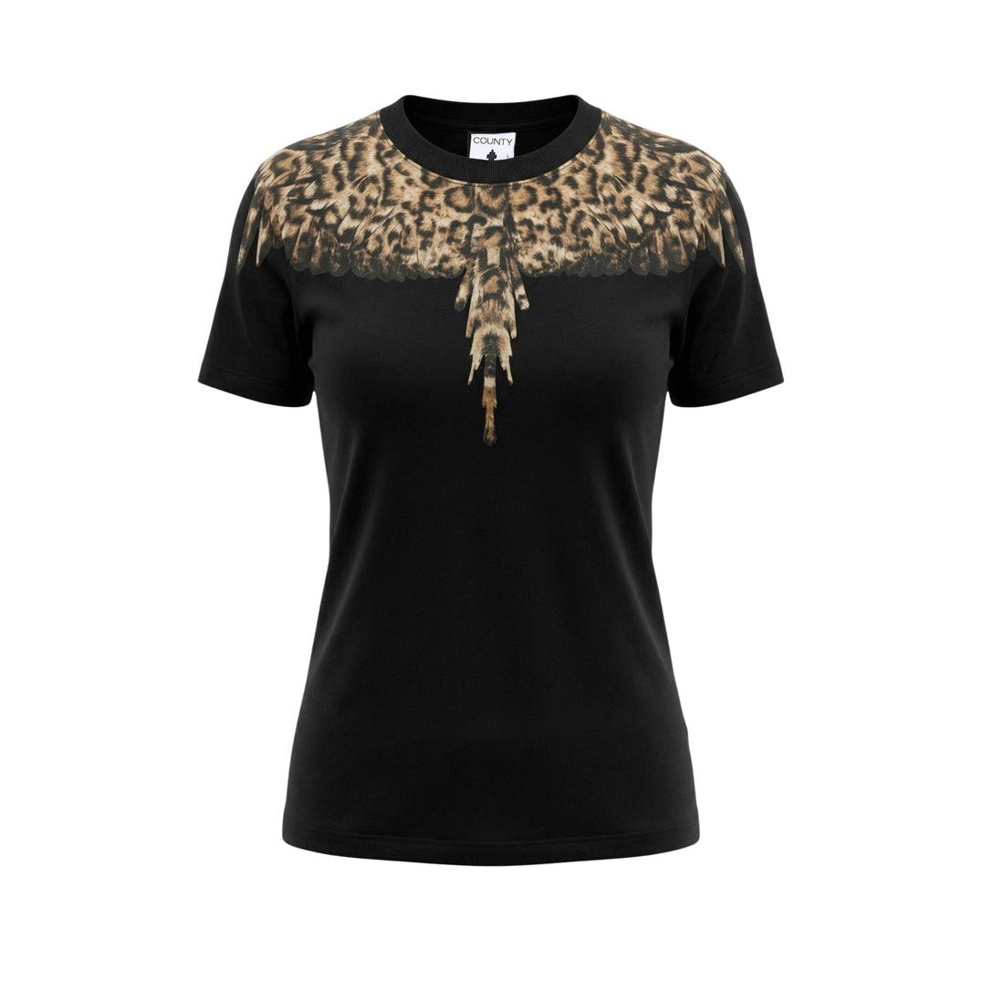 Дамска тениска County Of Milan Marcelo Burlon Women T-shirt 26ECM30166 Front View