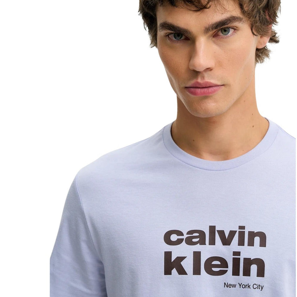 Мъжка тениска Calvin Klein Jeans Men T-shirt LV04RE821G 540 Close-Up