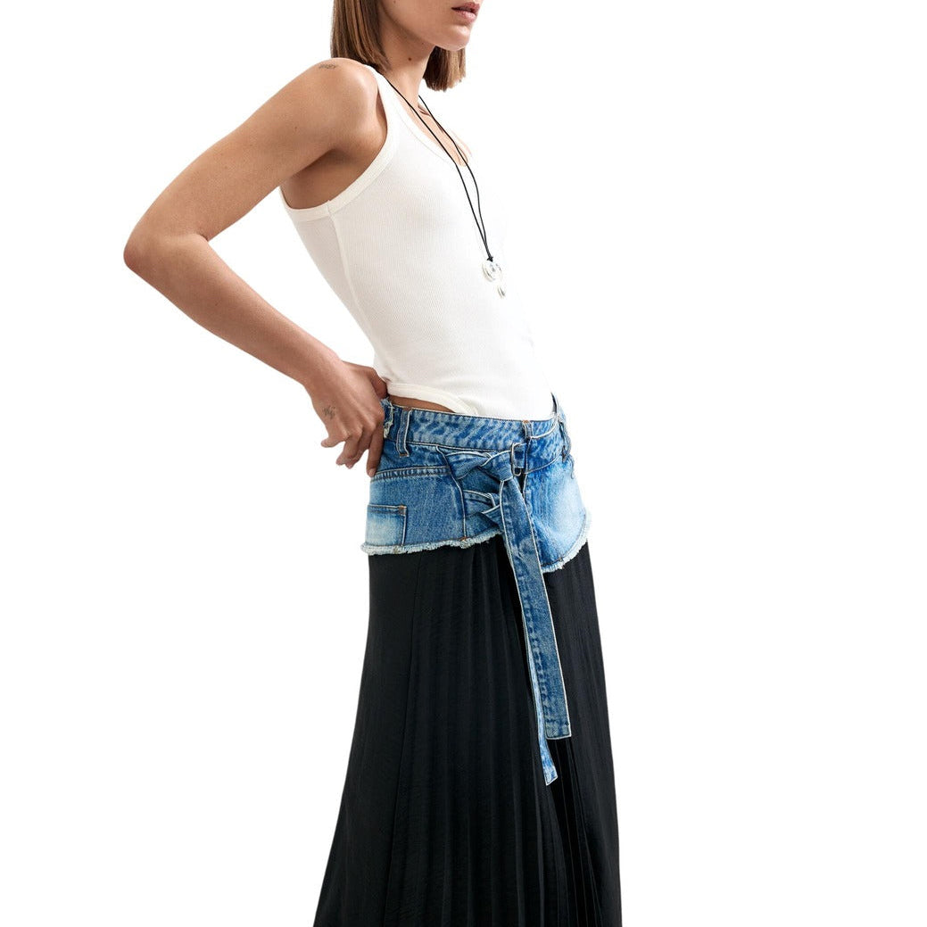 Дамска пола Desigual women’s skirt 26WWFD01 5053 Side view