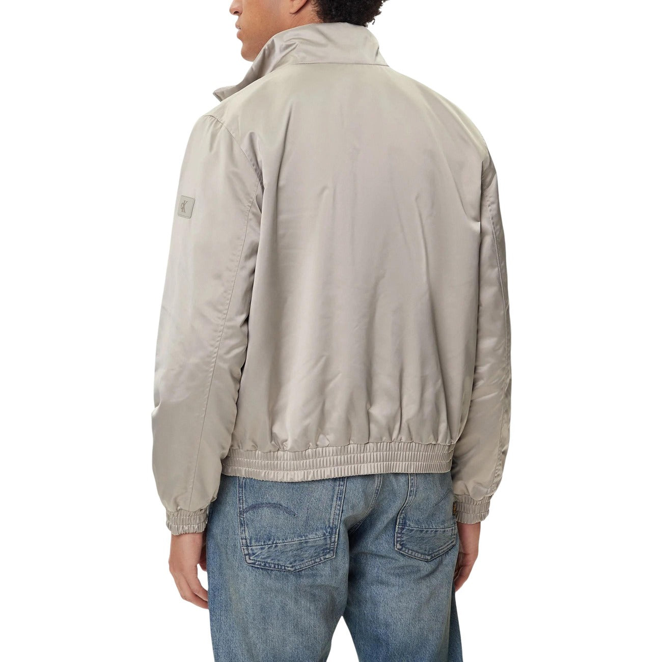 Мъжко бежово яке Calvin Klein Jeans Men Jacket LV04RC516G Back View
