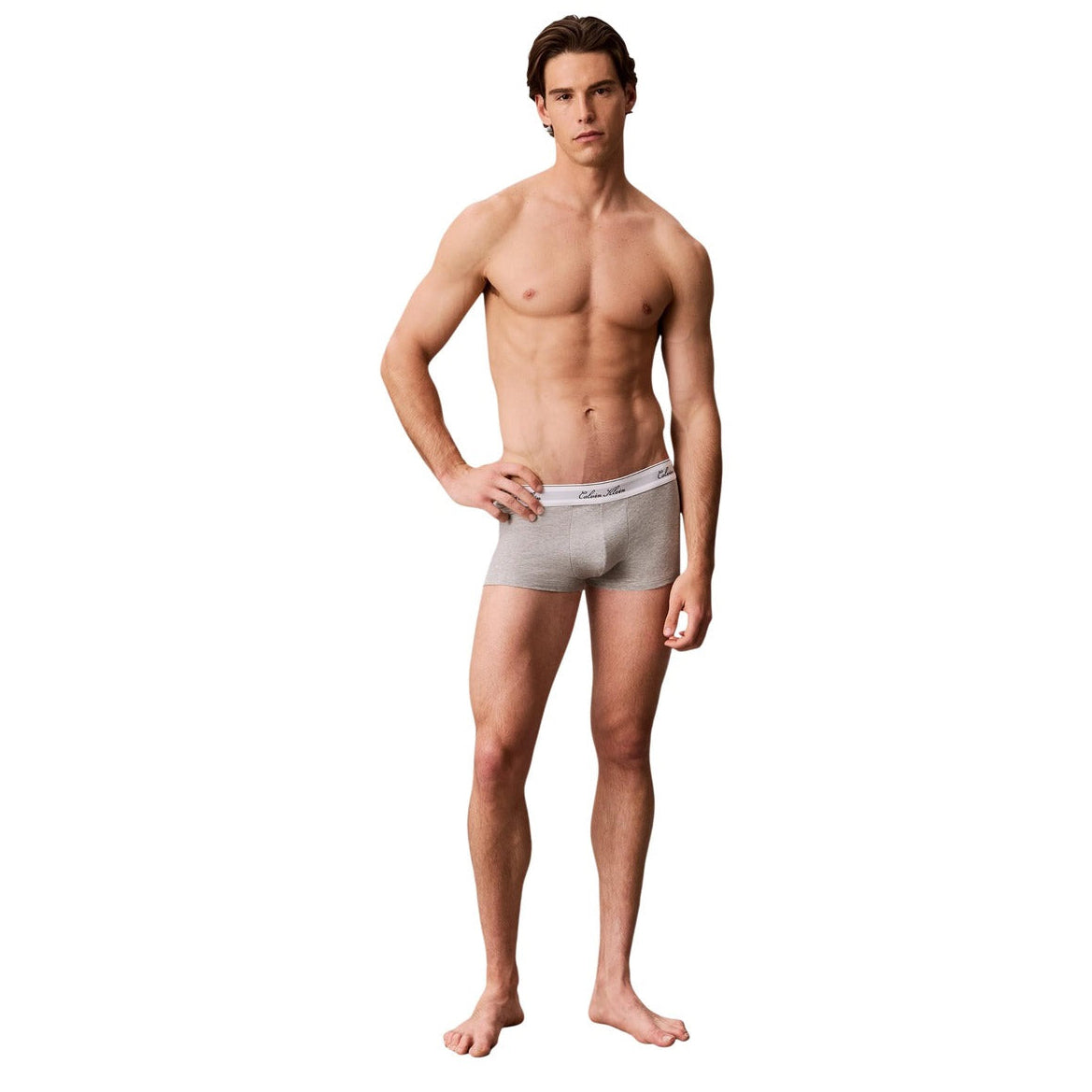Мъжки боксерки Calvin Klein Men 3-Pack Boxers LV00NB4607 4KJ Front View