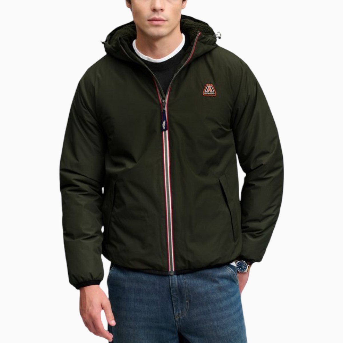 Мъжко яке Superdry Men Winter Tri Windbreaker Jacket M5012444A Front View