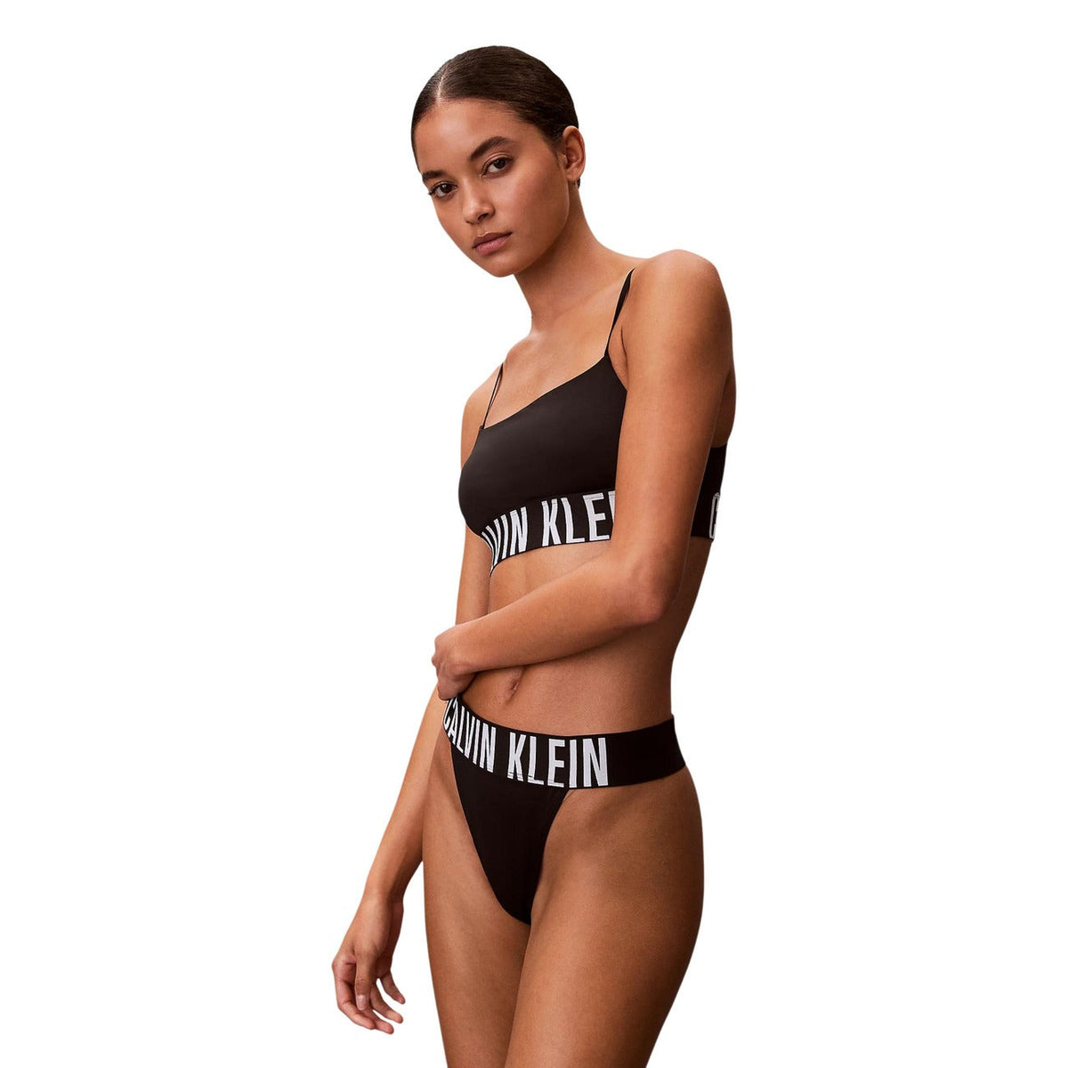 Calvin Klein Women High Leg Thong