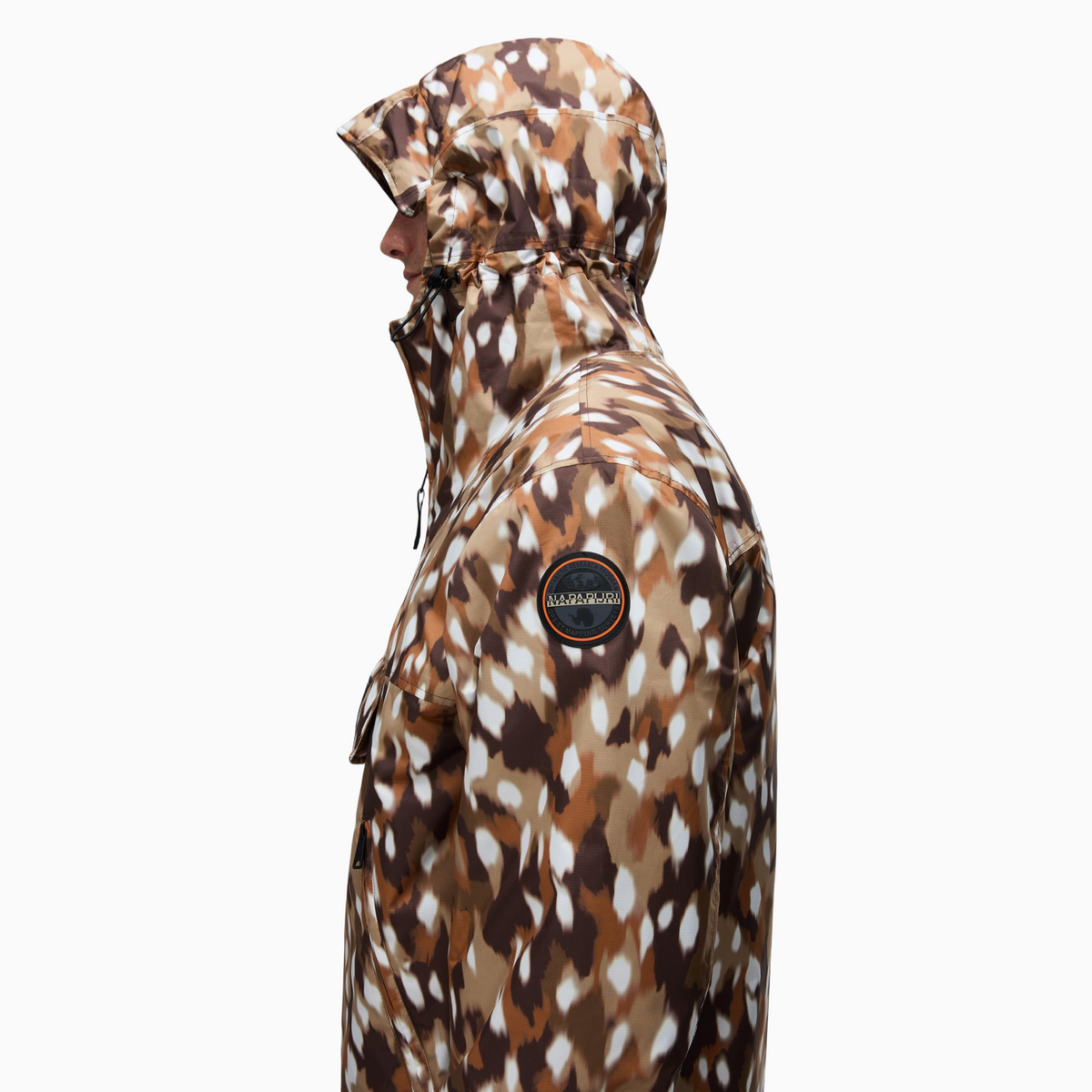 Анорак яке Napapijri Rainforest Next All Over Print Anorak Jacket NP0A8AHX FDW Side View