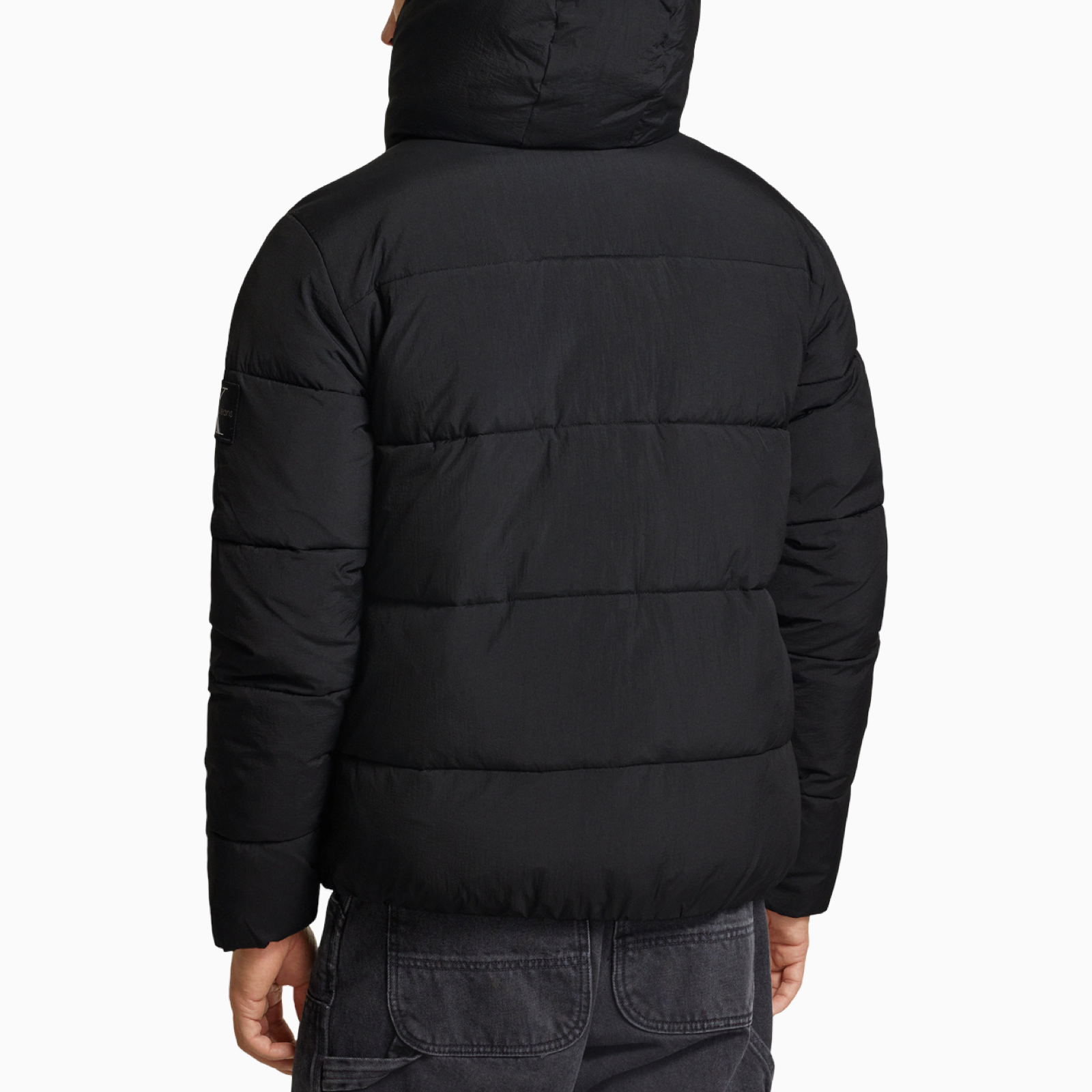 Мъжко зимно яке Calvin Klein Jeans Men Jacket J30J326104 BEH Back View