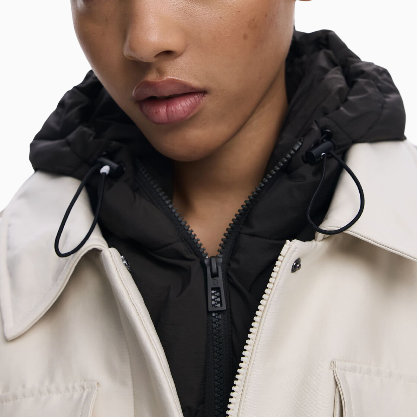 Дамско палто Desigual Women Coat 25WWEW58 Close-Up