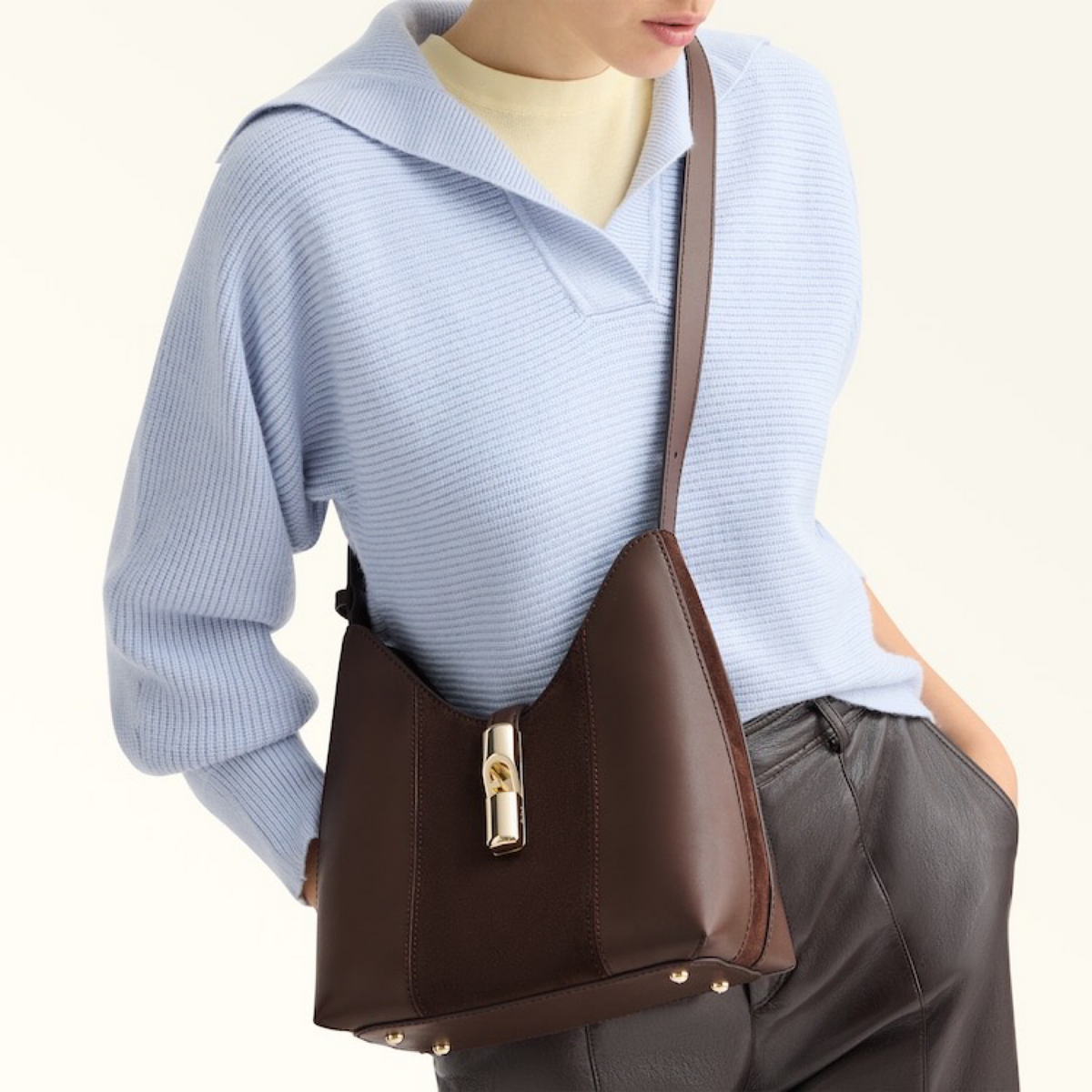 Дамска чанта Furla Goccia S Shoulder Bag WB01979 BX3158 1007 4286S Model View