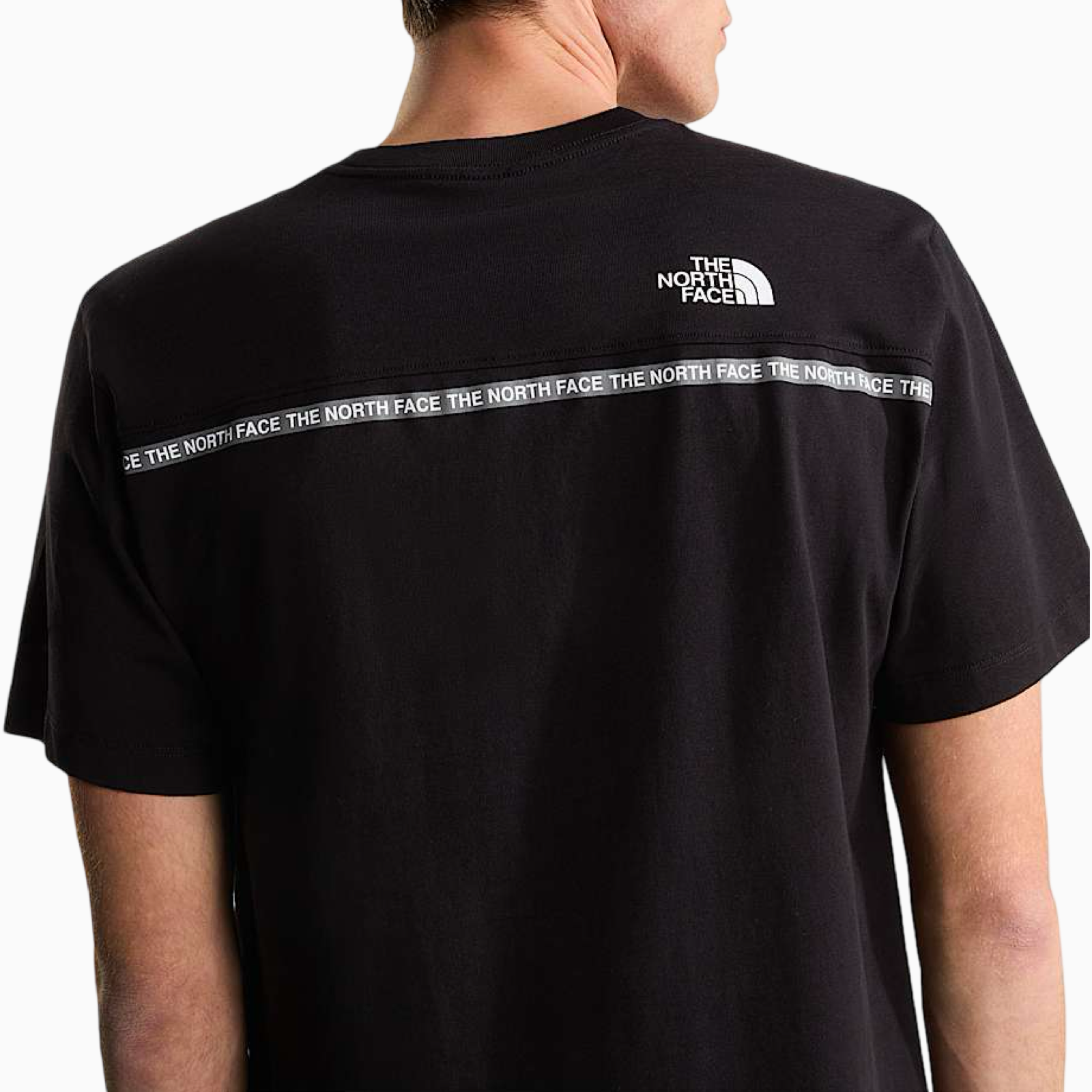 Мъжка черна тениска The North Face Zumu Men T-shirt NF0A8GUY Close-Up