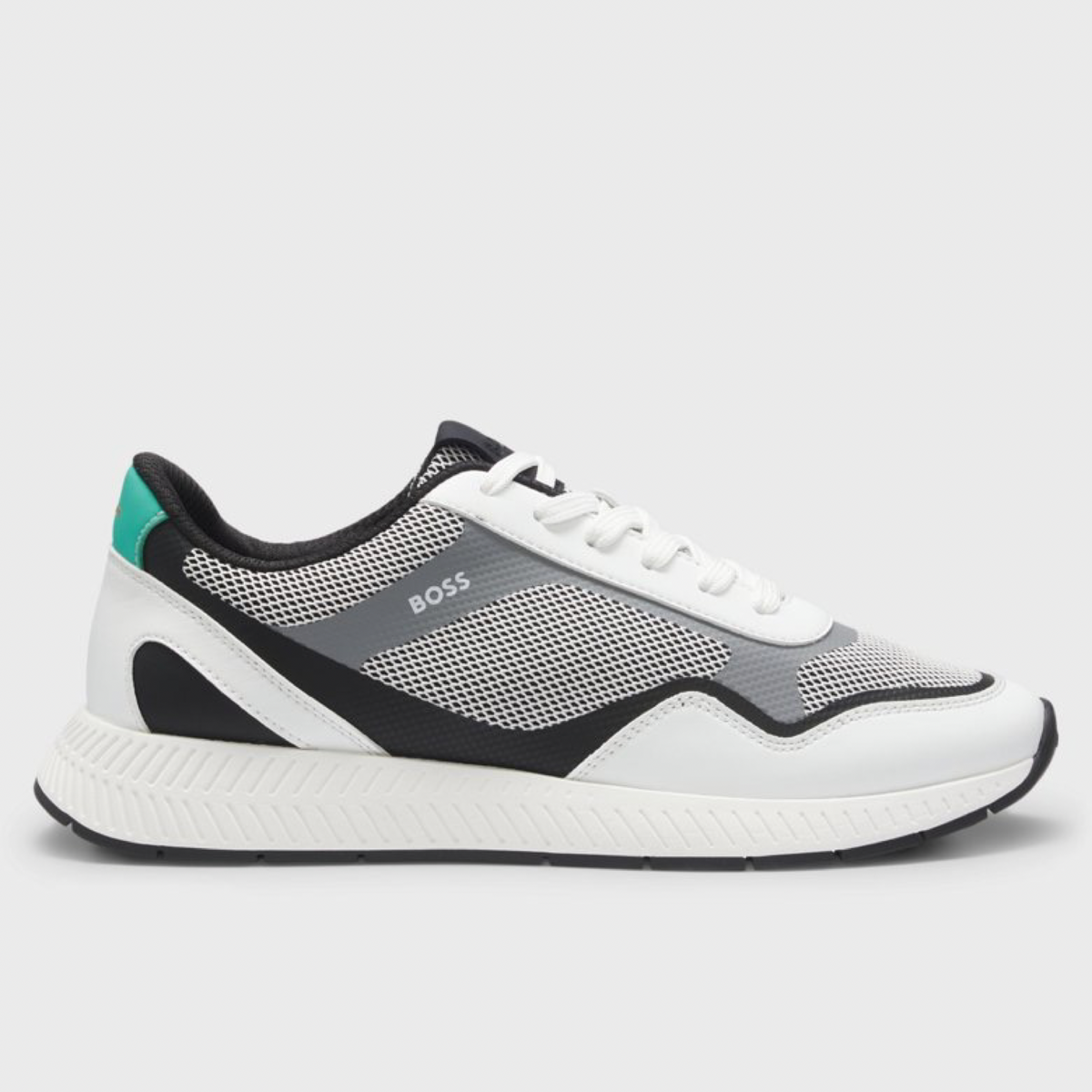 Мъжки маратонки Boss Titanium Runn Men Sneakers 50568928 125 Lateral View