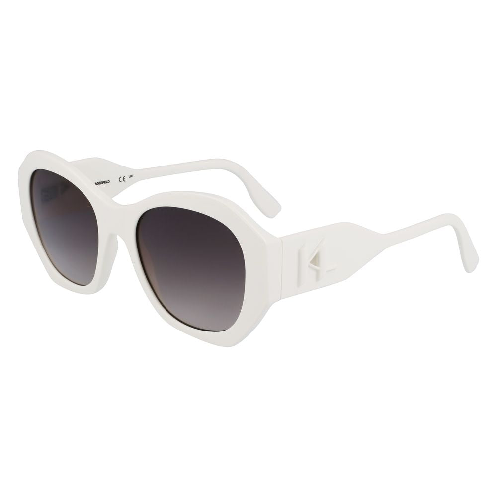 Karl Lagerfeld White Injected Sunglasses