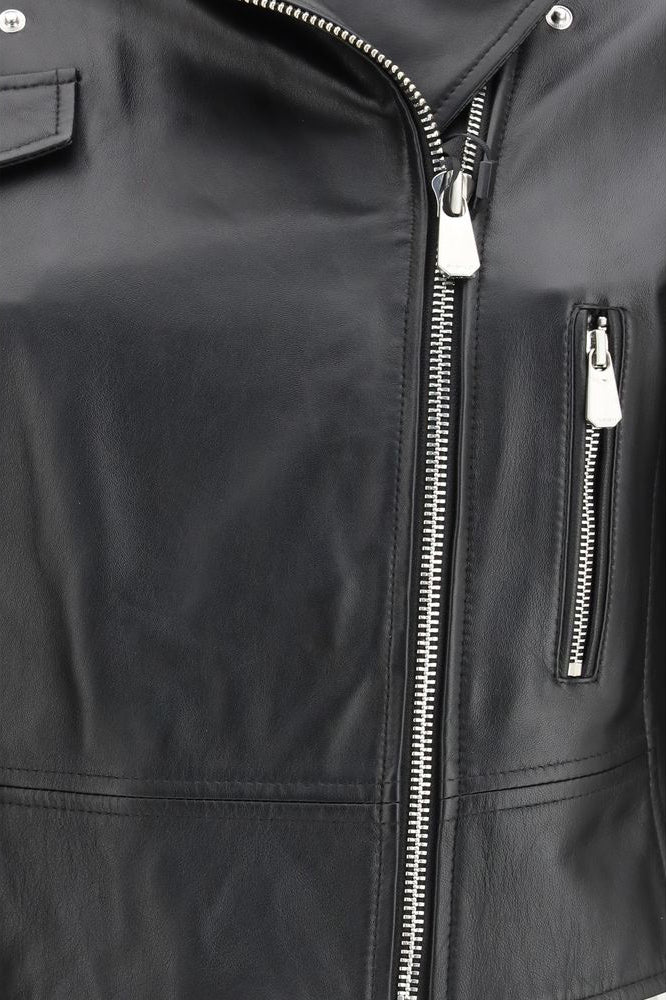 Дамско кожено яке Women’s leather jacket Pinko 106247 A32I Z99 Black