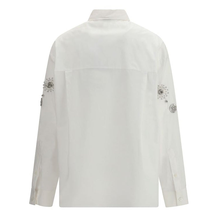 Дамска риза Women’s shirt PINKO 106225A31WZ04 White back view