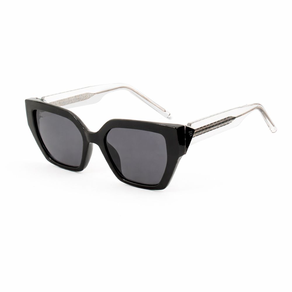Bobroff Black Acetate Sunglasses