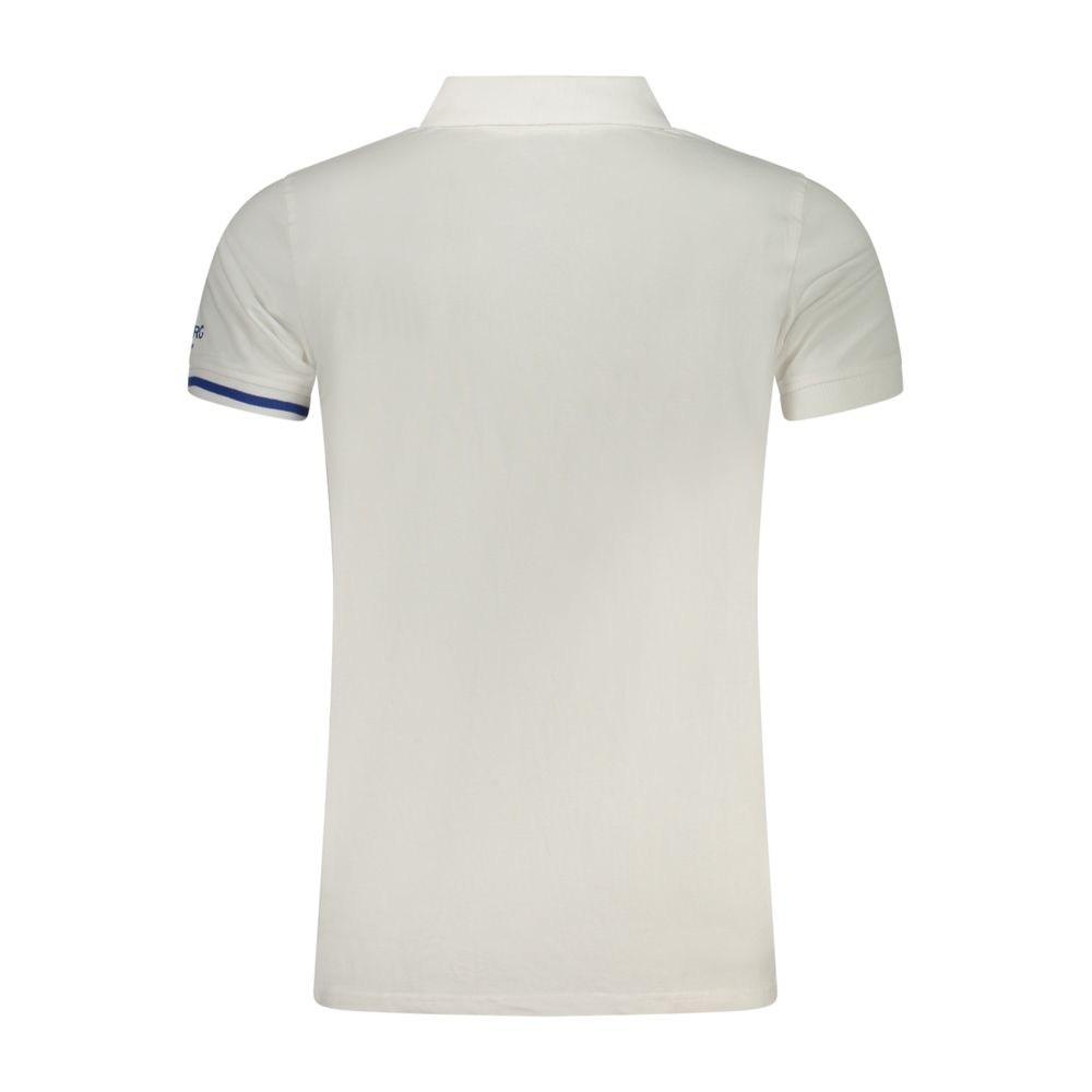 Iceberg White Cotton Men Polo