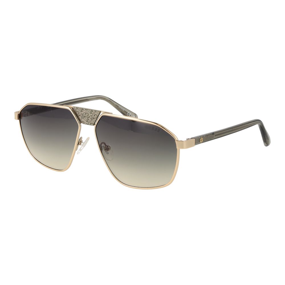 Guess Gold Metal Sunglasses