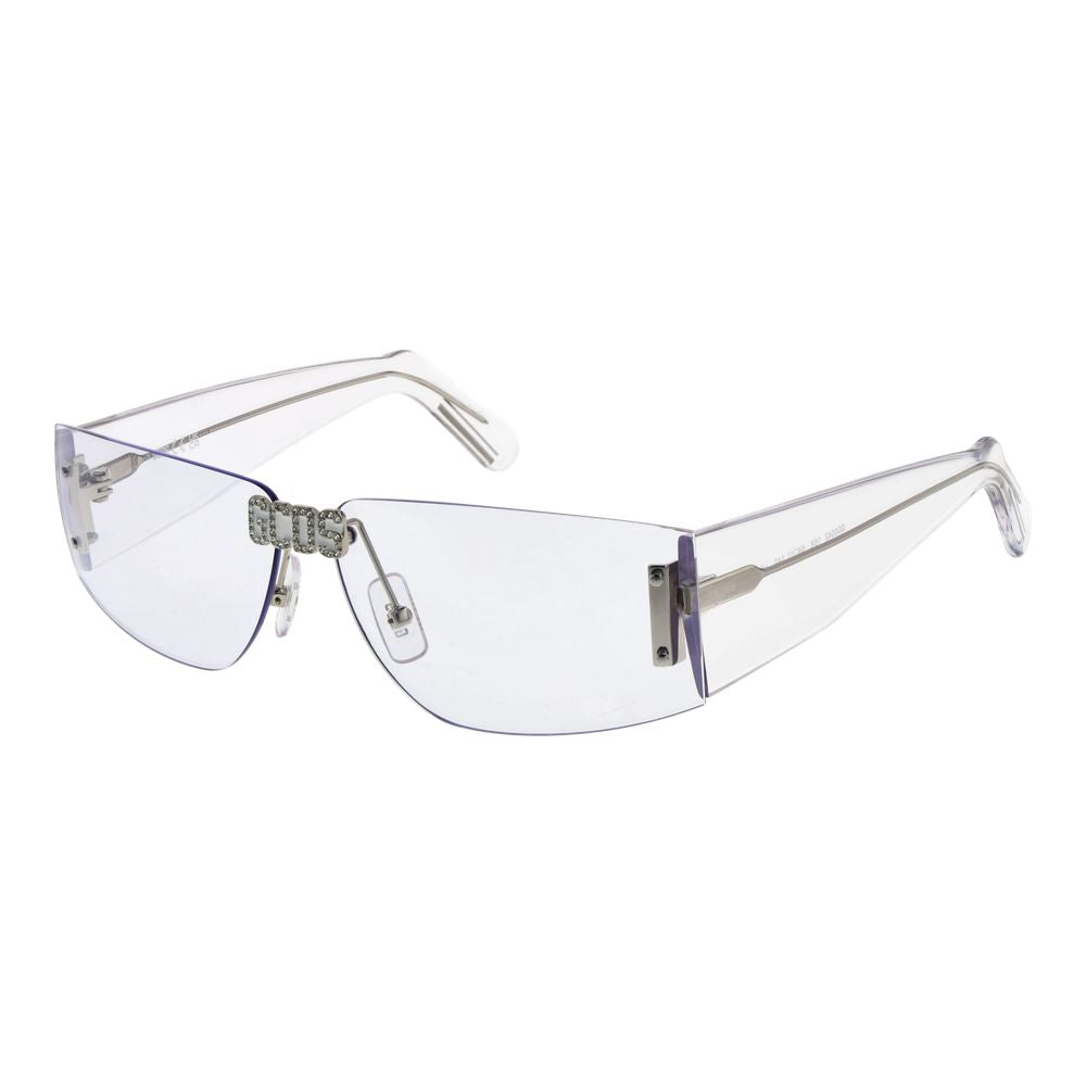 GCDS Transparent Plastic Sunglasses