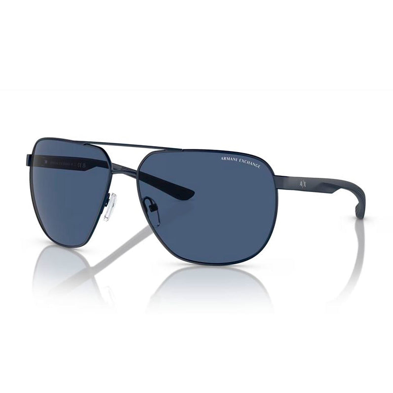 Armani Exchange Gray Metal Sunglasses
