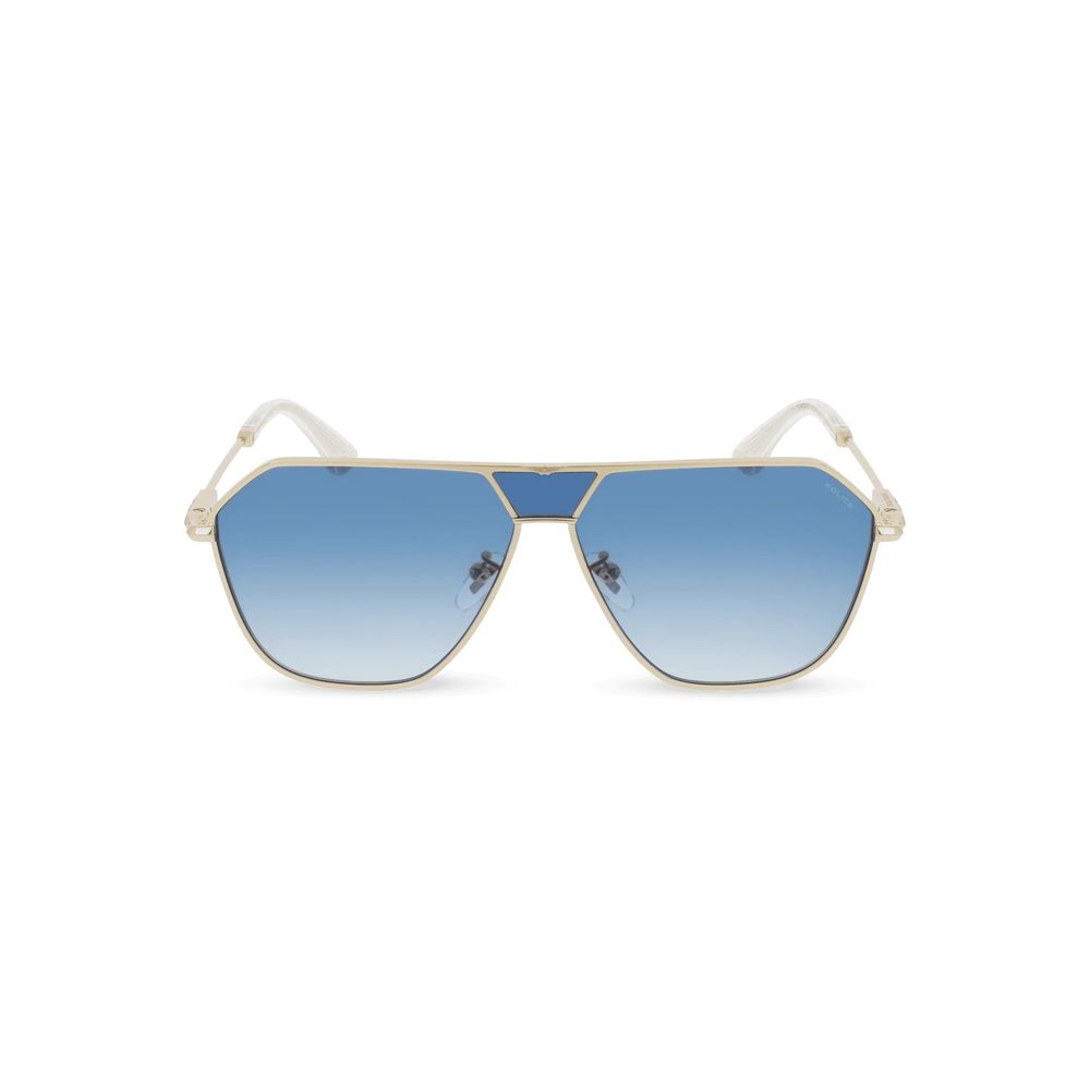 Police Gold Metal Sunglasses