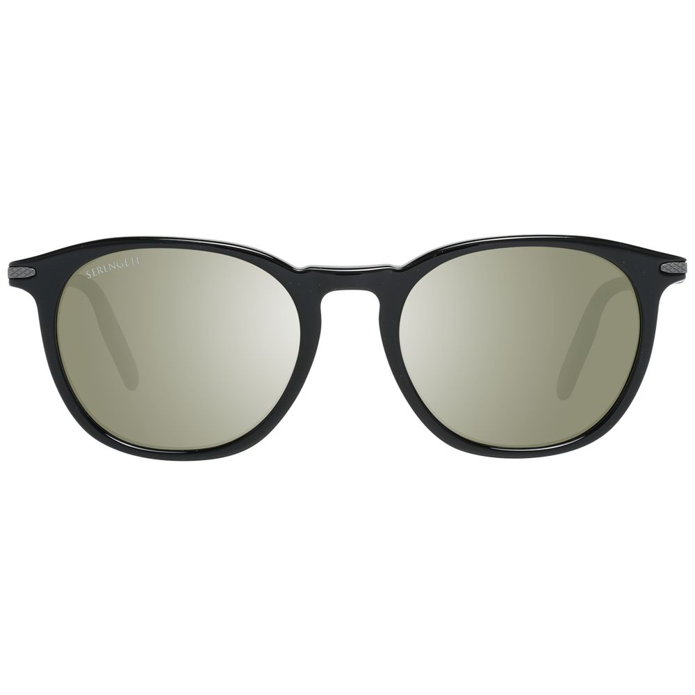 Serengeti Black Plastic Sunglasses