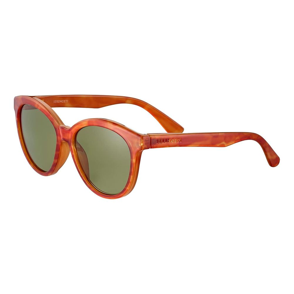 Serengeti Brown Resin Sunglasses