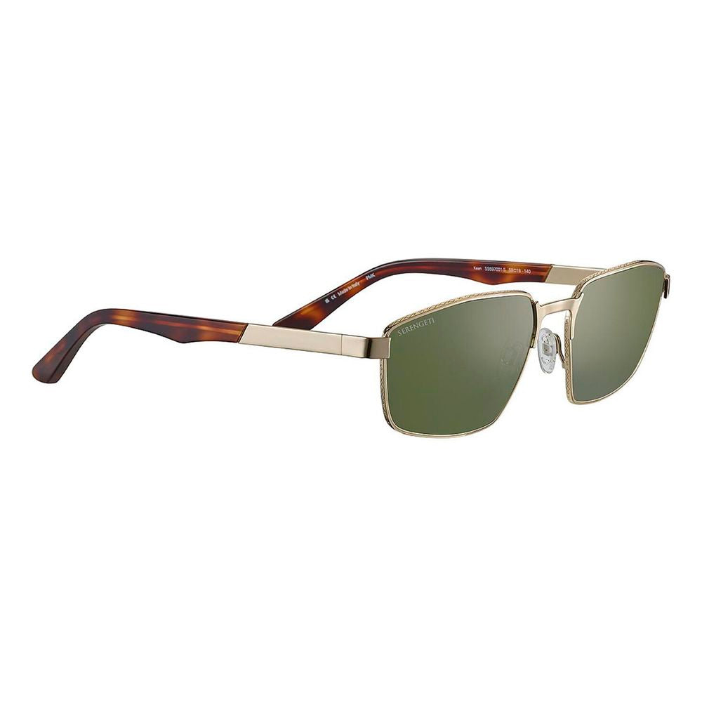 Serengeti Gold Metal Sunglasses