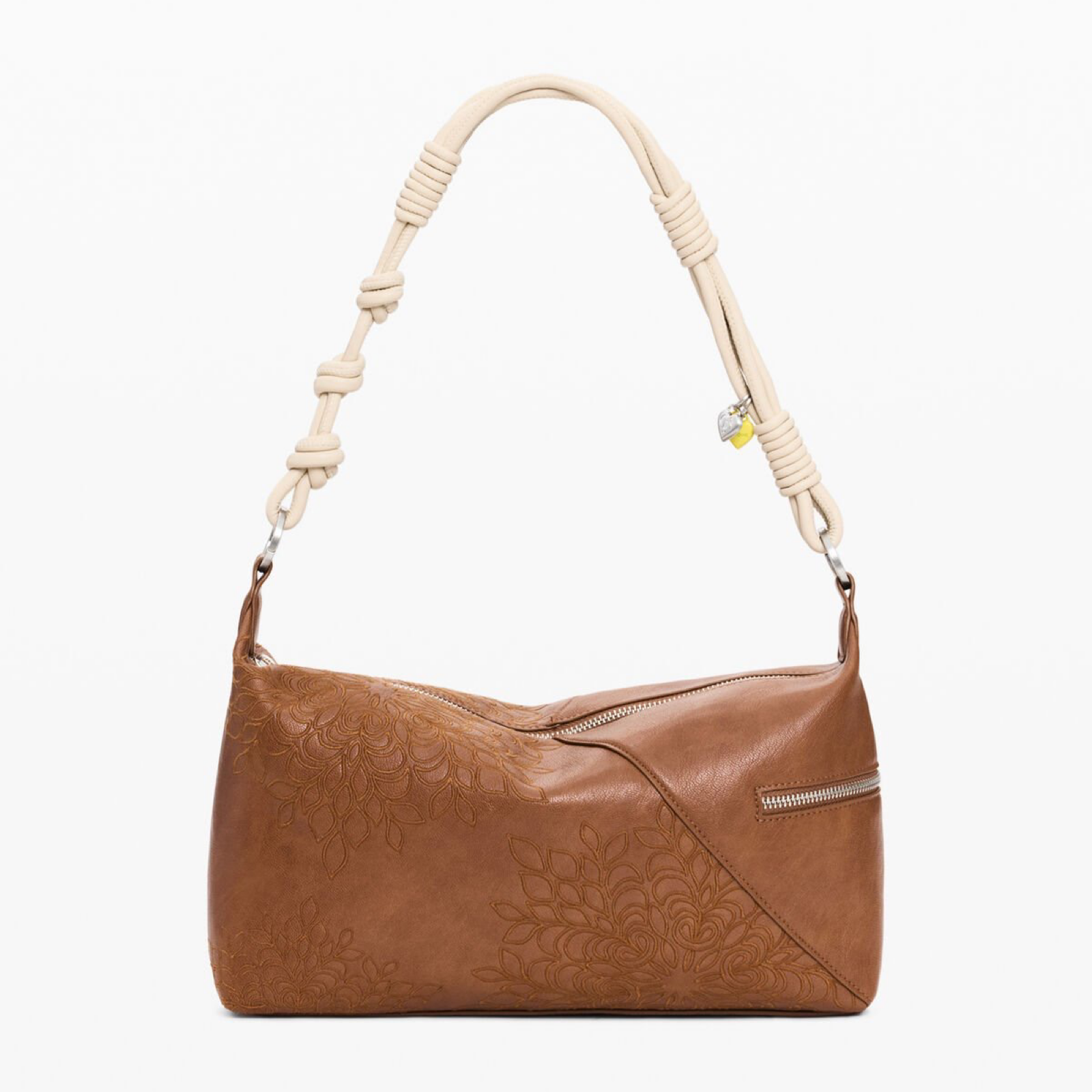 Дамска кафява чанта Desigual Women Handbag 26SAXPB6 6011U Front View