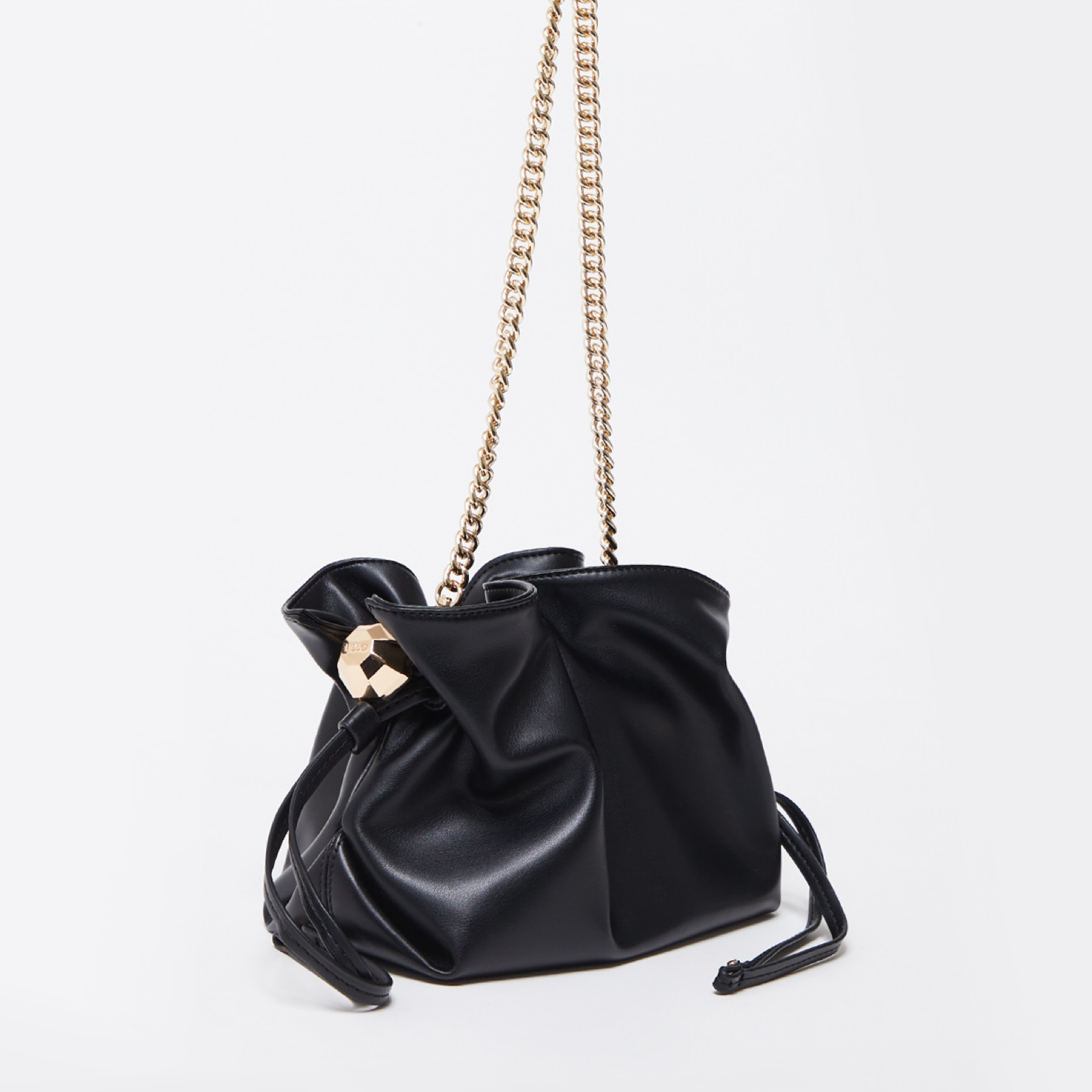 Дамска черна чанта Lui Jo Riccy Shoulder Bag AA6099 E0958 22222 Back View