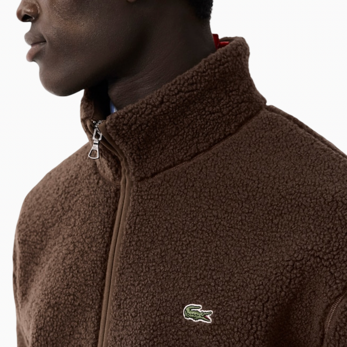 Мъжко яке Lacoste Men Sherpa Jacket Мъжко поларено яке Lacoste Men Sherpa Jacket BH8672-51 Z7X Close-Up