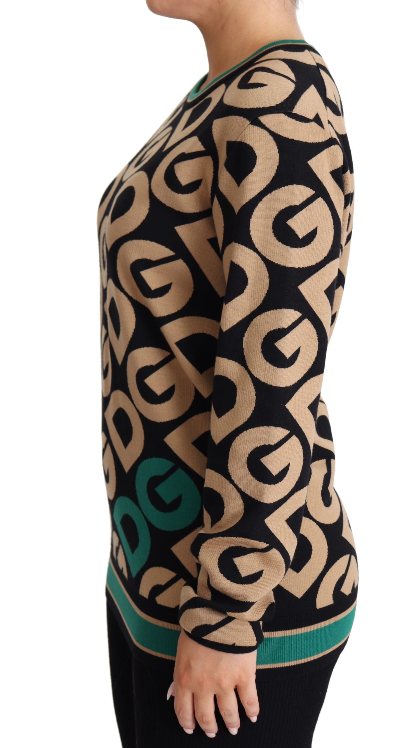 Dolce &amp; Gabbana Елегантен многоцветен вълнен пуловер