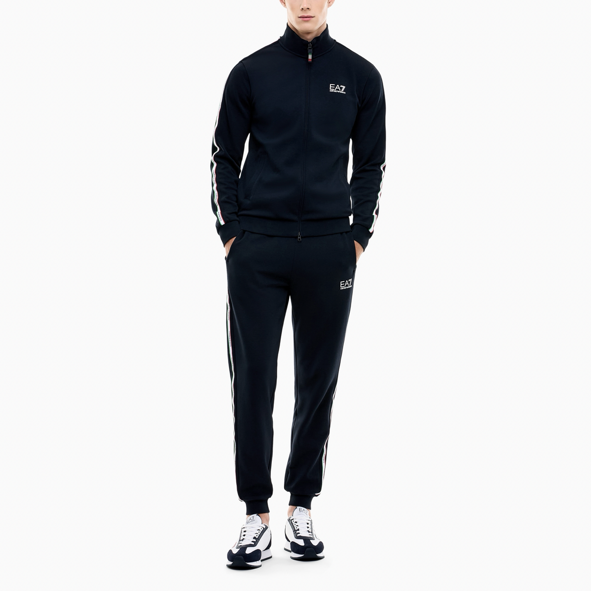 Мъжки екип EA7 Emporio Armani Italian Spirit Men Tracksuit 7M001867AF12660-UB102 Front View
